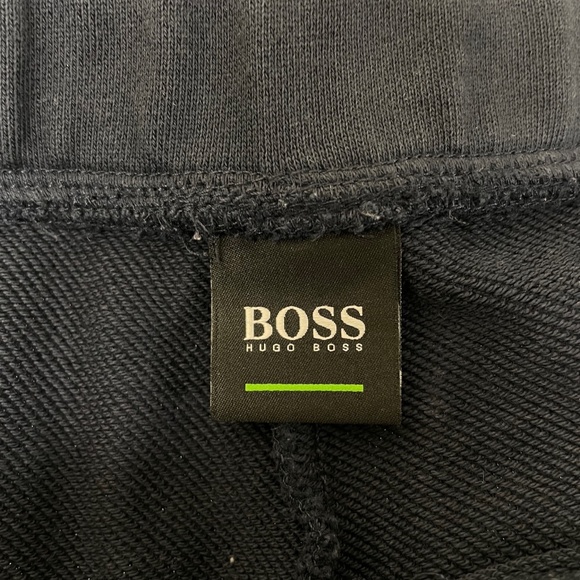 Hugo Boss Unisex 100% Cotton Dark Blue Jogging Pants Size S Unisex - Picture 11 of 14